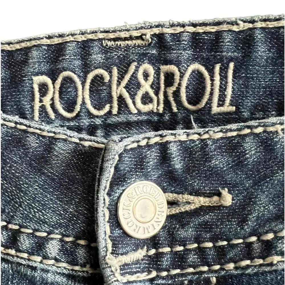 Rock& Roll Jeans size27X36 enseam 34" Rise 9" in excellent condition. - Picture 10 of 11